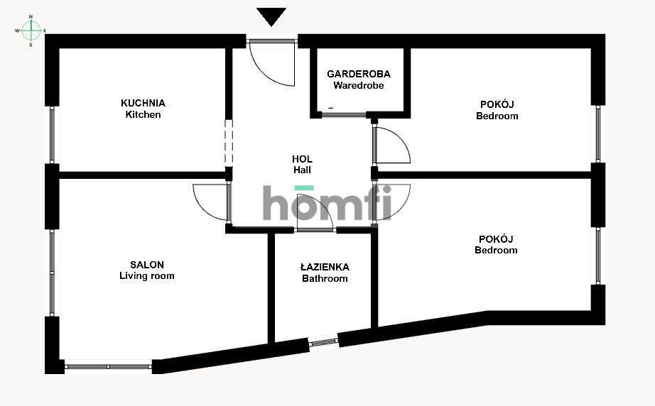 3 rooms with balcony and garage | Chocolate Factory - Apartment - Rent - Kraków, Krowodrza / Krowodrza