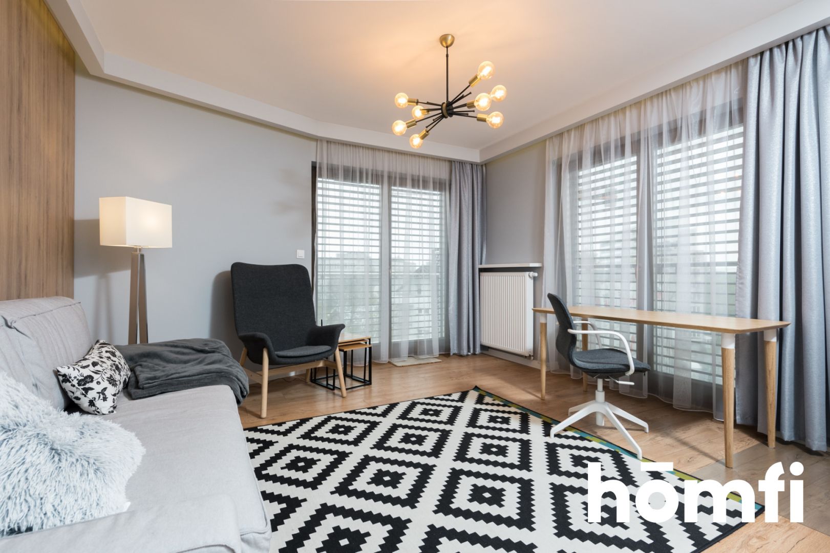 3 rooms with balcony and garage | Chocolate Factory - Apartment - Rent - Kraków, Krowodrza / Krowodrza