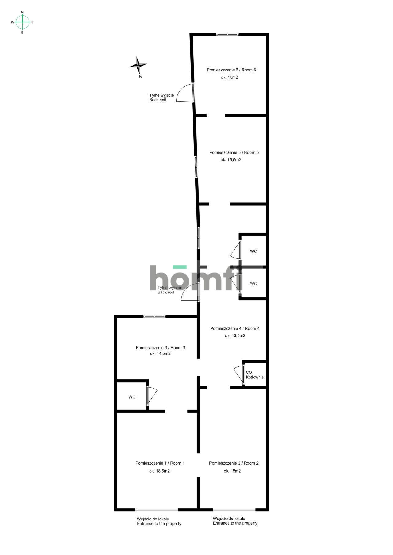 Lokal usługowy 113m2 | Limanowskiego | Podgórze - Commercial premises - Rent - Kraków, Podgórze