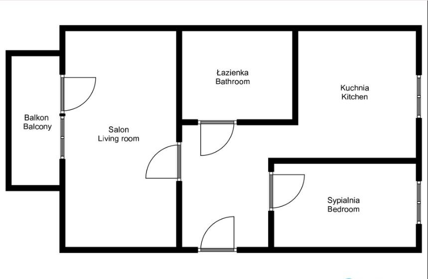 Przytulne, funkcjonalne dwupokojowe mieszkanie | Krowodrza, Kraków - Mieszkanie - Wynajem - Kraków, Krowodrza / Prądnik Biały