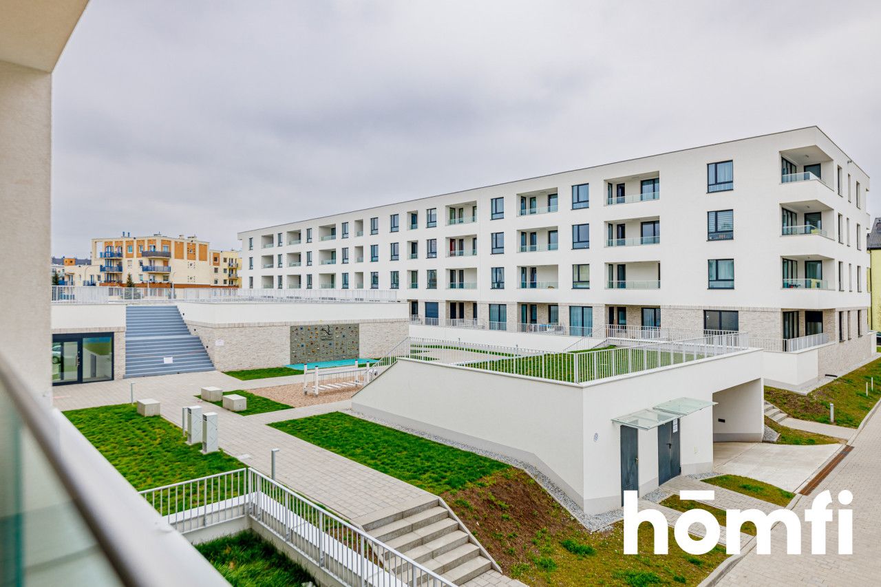 Spacious 2-rooms apartment with loggia Skarbowców street - Apartment - Rent - Wrocław, Krzyki / Borek