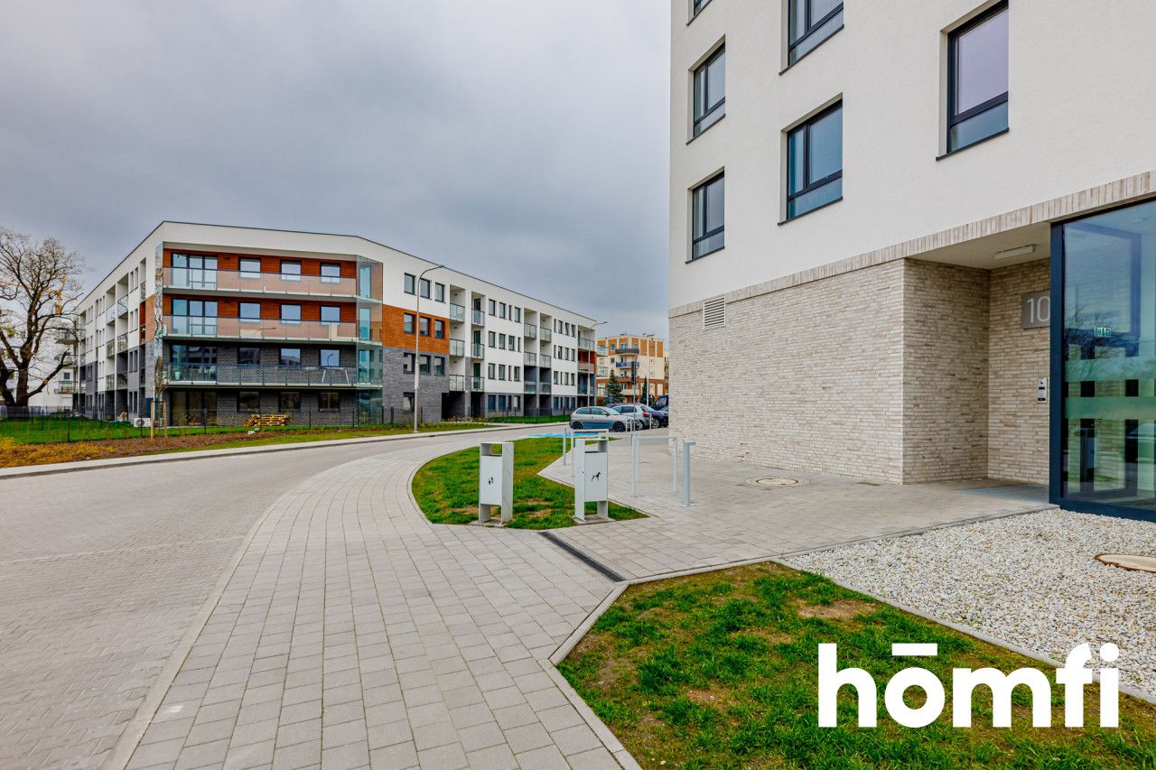 Spacious 2-rooms apartment with loggia Skarbowców street - Apartment - Rent - Wrocław, Krzyki / Borek