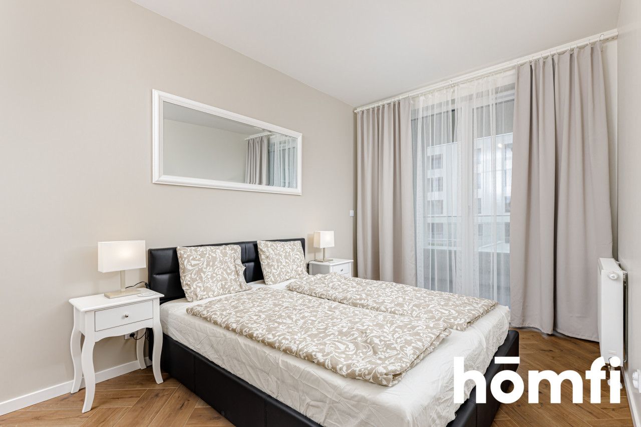 Spacious 2-rooms apartment with loggia Skarbowców street - Apartment - Rent - Wrocław, Krzyki / Borek