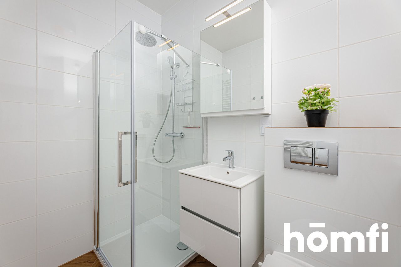 Spacious 2-rooms apartment with loggia Skarbowców street - Apartment - Rent - Wrocław, Krzyki / Borek