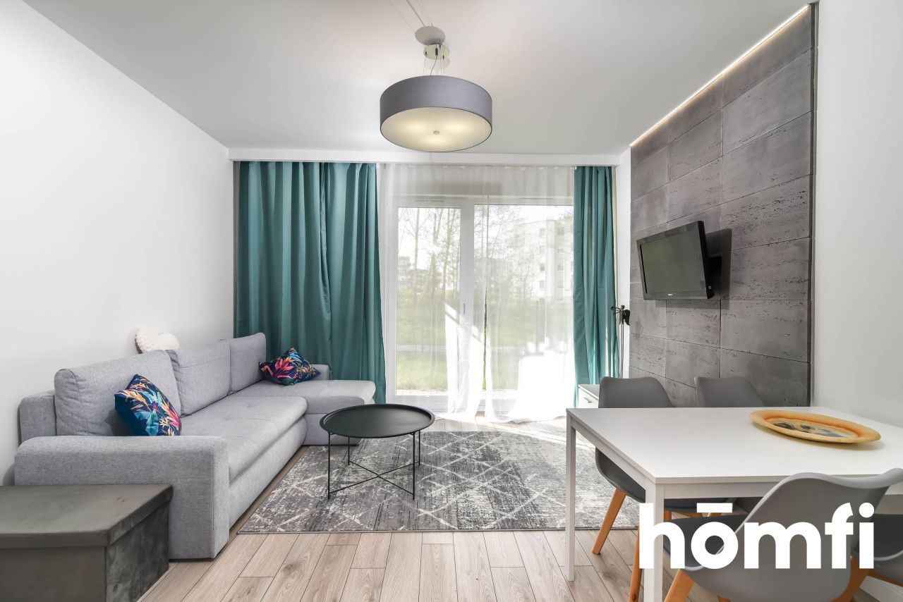 Excellent 2 rooms with a garden of 30 m and a garage - Apartment - Rent - Gdańsk, Jasień