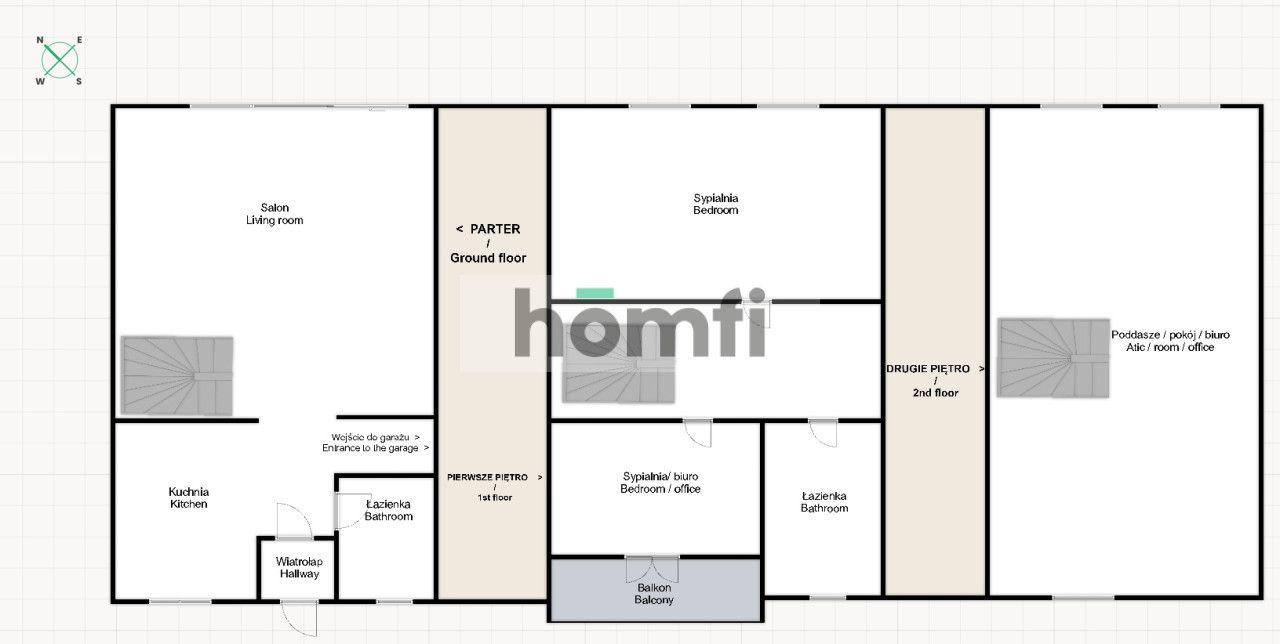 4-room house in Ślęza / Ołtaszyn / Krzyki - House - Rent - Wrocławski, Kobierzyce / Ślęza