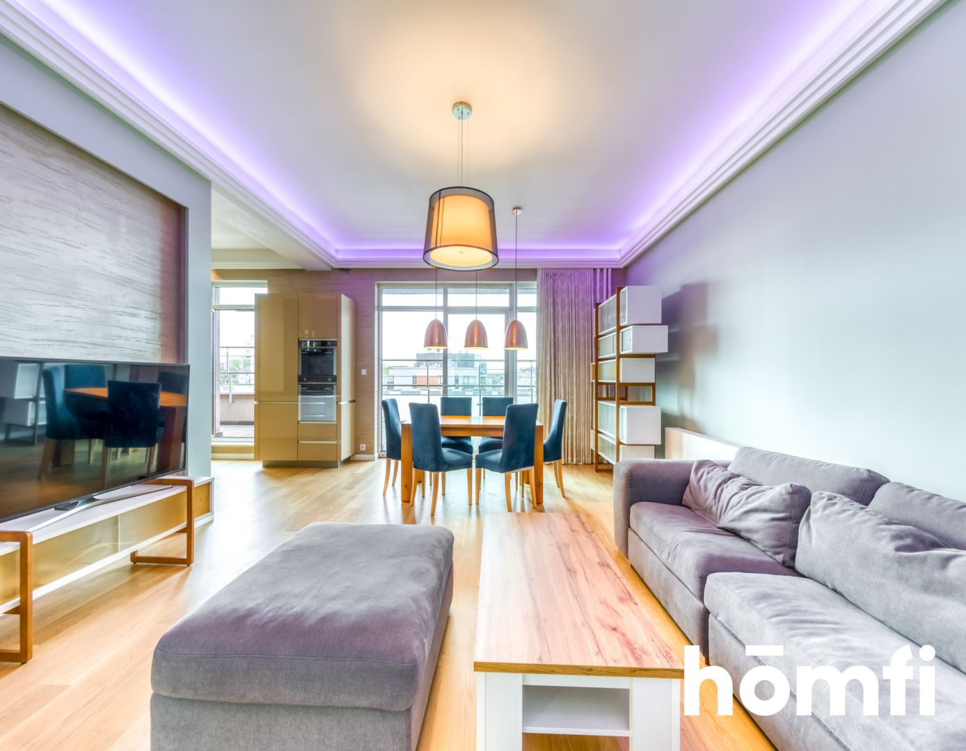 Przestronny apartament 120m² na wynajem w centrum - Mieszkanie - Wynajem - Łódź, Polesie