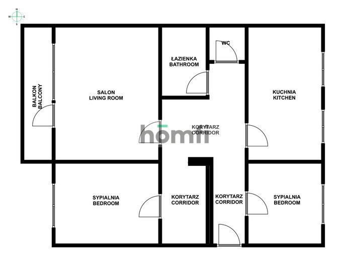 STARE ŻEGRZE- mieszkanie z balkonem w topowej lokalizacji - Mieszkanie - Sprzedaż - Poznań, Nowe Miasto / Rataje