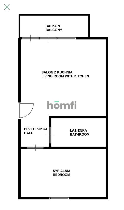 A comfortable 2-room apartment in the city center - Apartment - Rent - Wrocław, Stare Miasto