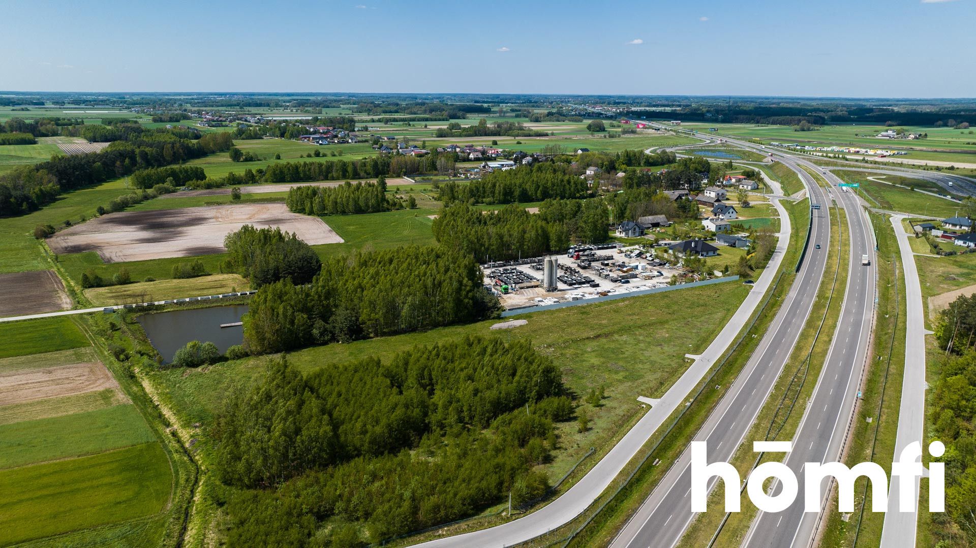 Investment plot for sale on the E7 route - Plot - Sale - Radomski, Jedlińsk / Jedlanka