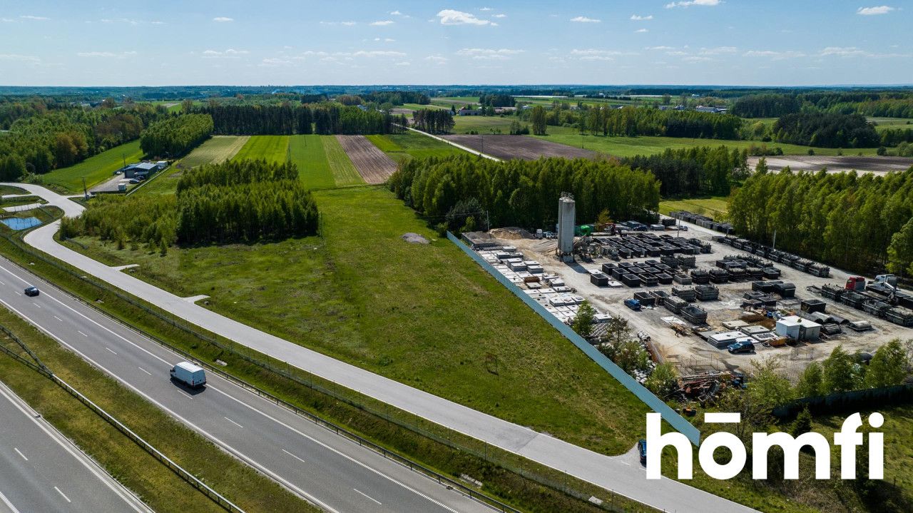 Investment plot for sale on the E7 route - Plot - Sale - Radomski, Jedlińsk / Jedlanka