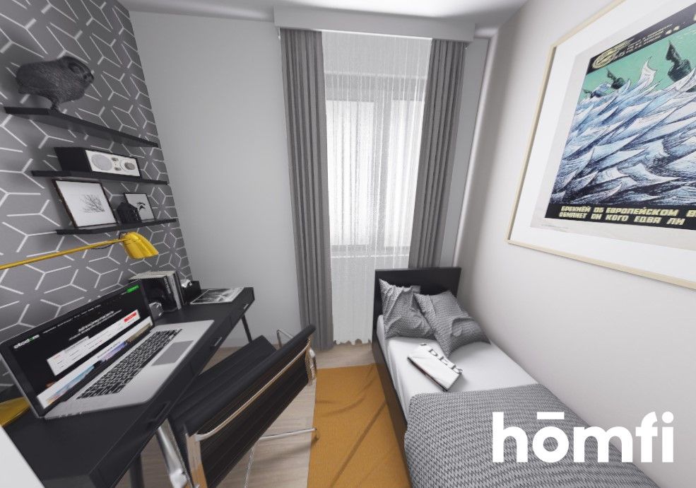 BRIGHT TWO-ROOM APARTMENT WITH SEPARATE KITCHEN - Apartment - Sale - Radom, Borki