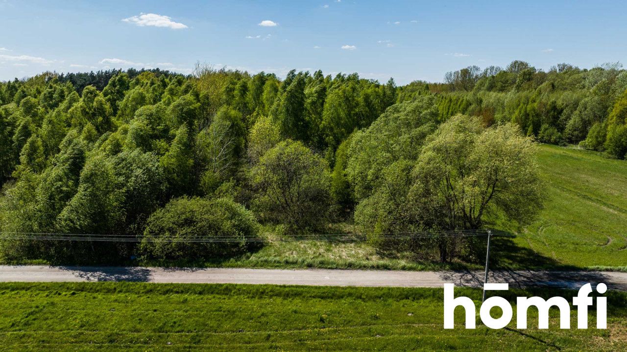 Plot surrounded by a forest, 8800 m2 - Plot - Sale - Radomski, Zakrzew / Dąbrówka Nagórna-Wieś