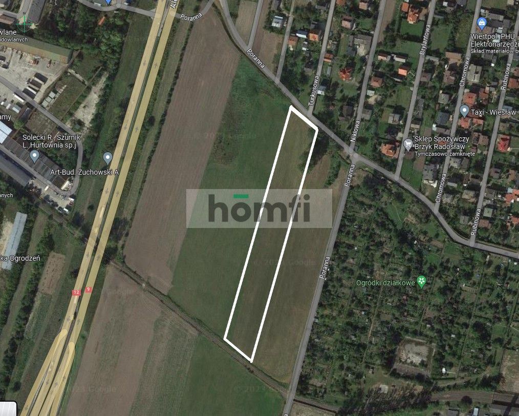 Działka pod inwestycje - Działka - Sprzedaż - Radom, Dzierzków