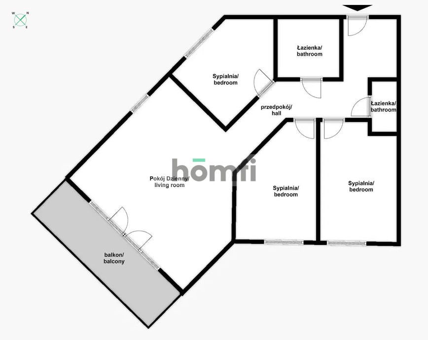 4-pokojowe z widokiem na zieleń - Os. Oświecenia ! - Mieszkanie - Wynajem - Kraków, Nowa Huta / Mistrzejowice