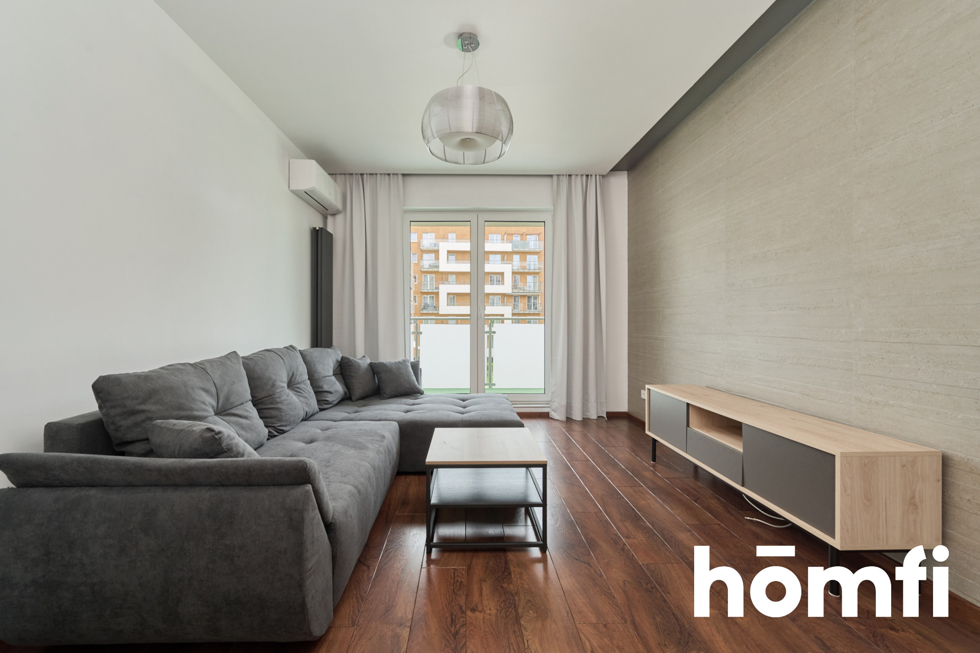 Four rooms flat with balcony at Nyska street, Osiedle Oaza 3999 PLN - Apartment - Rent - Wrocław, Krzyki / Tarnogaj