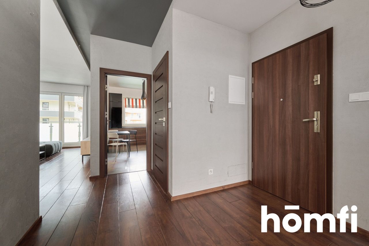 Four rooms flat with balcony at Nyska street, Osiedle Oaza 3999 PLN - Apartment - Rent - Wrocław, Krzyki / Tarnogaj