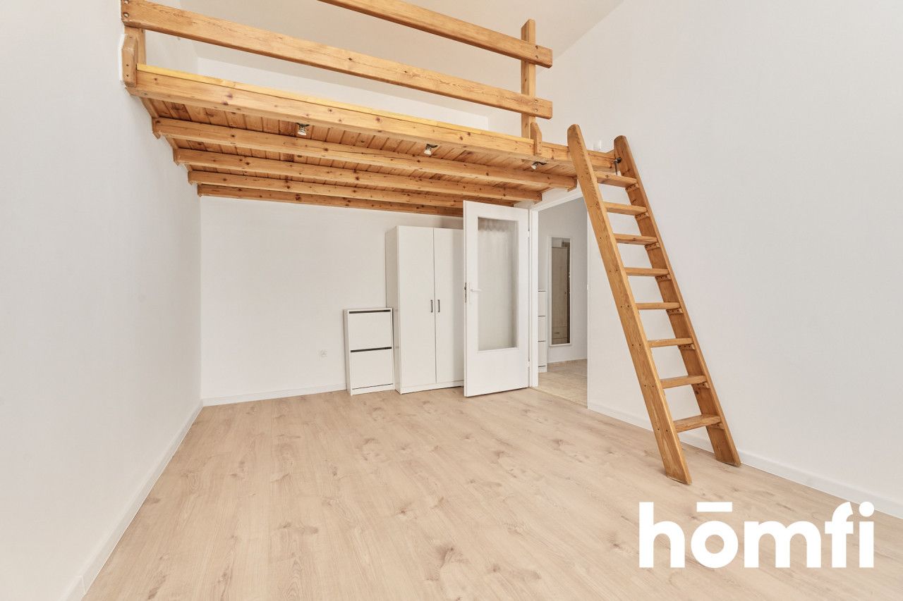 Duża kawalerka z osobną kuchnią i antresolą blisko Rynku - Mieszkanie - Wynajem - Wrocław, Stare Miasto