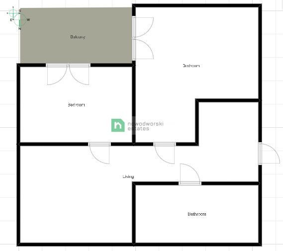 2 room apartment, 29go Listopada - Apartment - Rent - Kraków, Śródmieście