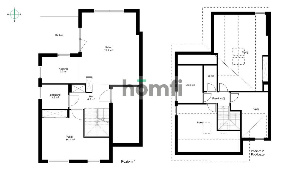 2-LEVEL 5-ROOM APARTMENT IN GDAŃSK UJEŚCISKO ŁOSTOWICE - Квартира - Продаж - Gdańsk, Ujeścisko