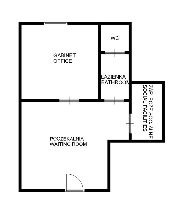 Space for a medical office in the city center - Commercial premises - Rent - Wrocław, Śródmieście / Nadodrze
