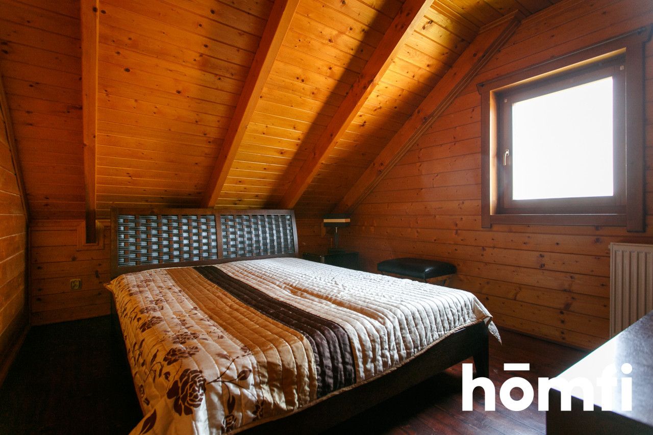 ATMOSPHERIC, WOODEN 5-ROOM HOUSE IN WOLA RADZISZOWSKA NEAR SKAWINY - House - Sale - Krakowski, Skawina / Wola Radziszowska