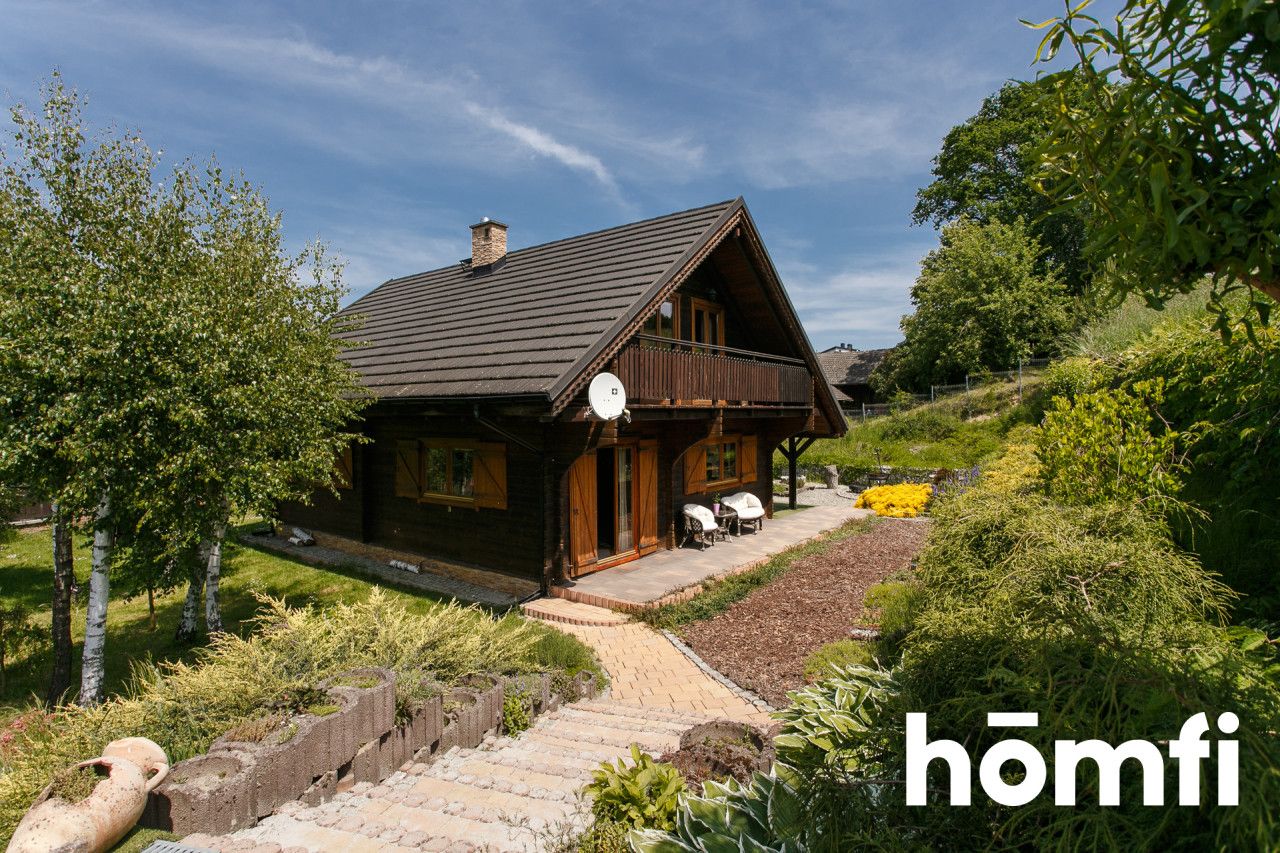 ATMOSPHERIC, WOODEN 5-ROOM HOUSE IN WOLA RADZISZOWSKA NEAR SKAWINY - House - Sale - Krakowski, Skawina / Wola Radziszowska