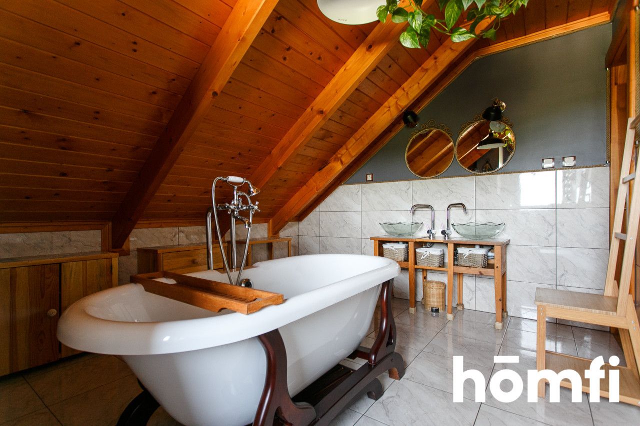 ATMOSPHERIC, WOODEN 5-ROOM HOUSE IN WOLA RADZISZOWSKA NEAR SKAWINY - House - Sale - Krakowski, Skawina / Wola Radziszowska