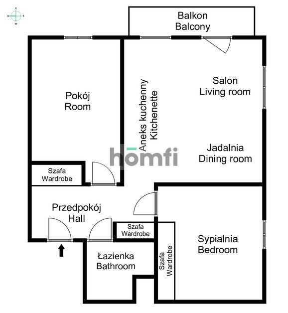 Balcony | Near Tram | 2 spaces in the garage - Apartment - Sale - Kraków, Śródmieście / Grzegórzki