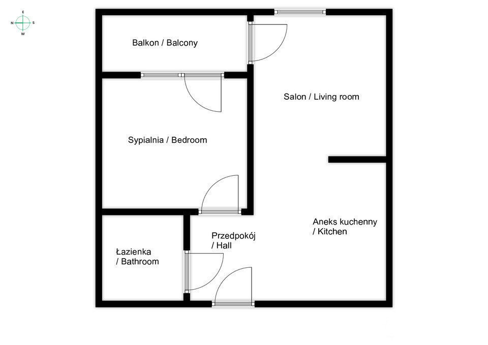 2 rooms | freshly finished | Zabłocie street - Apartment - Rent - Kraków, Zabłocie