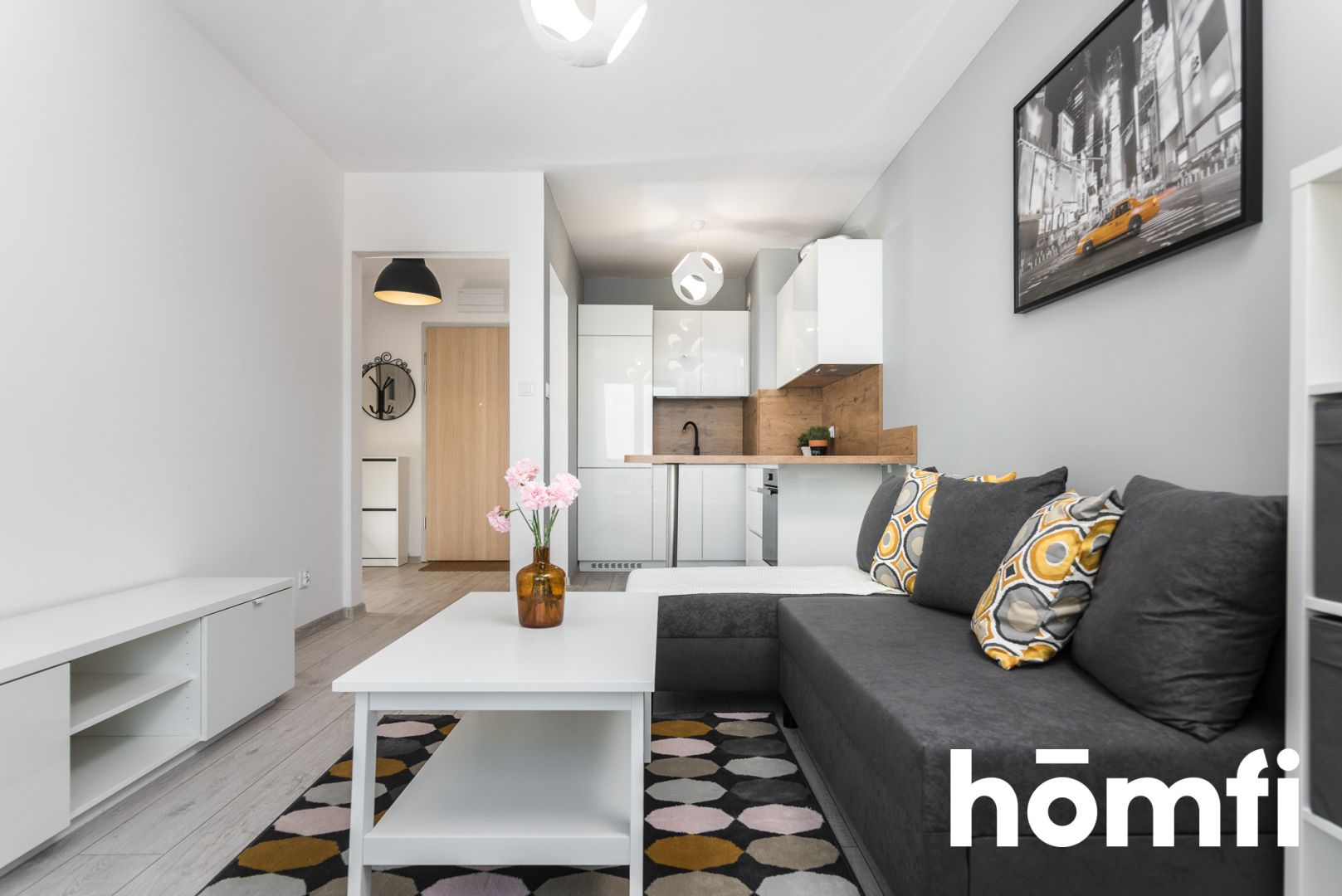 Two-room flat at Banacha Street - Apartment - Rent - Kraków, Krowodrza / Górka Narodowa