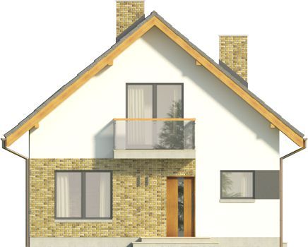 ERGONOMIC HOUSE IN RAW STATE - House - Sale - Lubelski, Niemce / Pryszczowa Góra