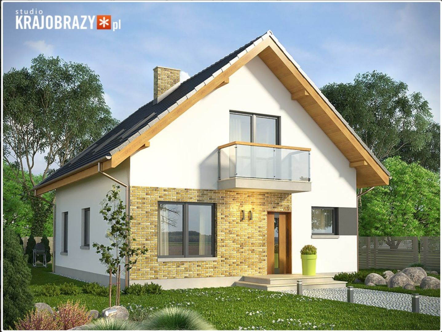 ERGONOMIC HOUSE IN RAW STATE - House - Sale - Lubelski, Niemce / Pryszczowa Góra
