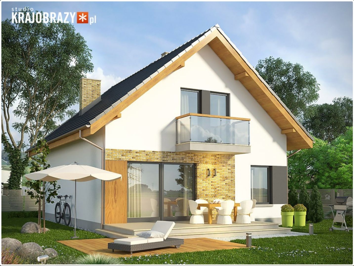 ERGONOMIC HOUSE IN RAW STATE - House - Sale - Lubelski, Niemce / Pryszczowa Góra