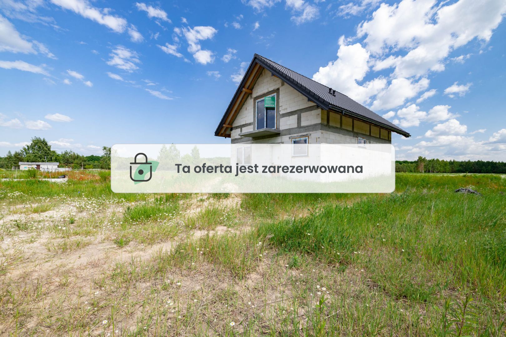 ERGONOMIC HOUSE IN RAW STATE - House - Sale - Lubelski, Niemce / Pryszczowa Góra