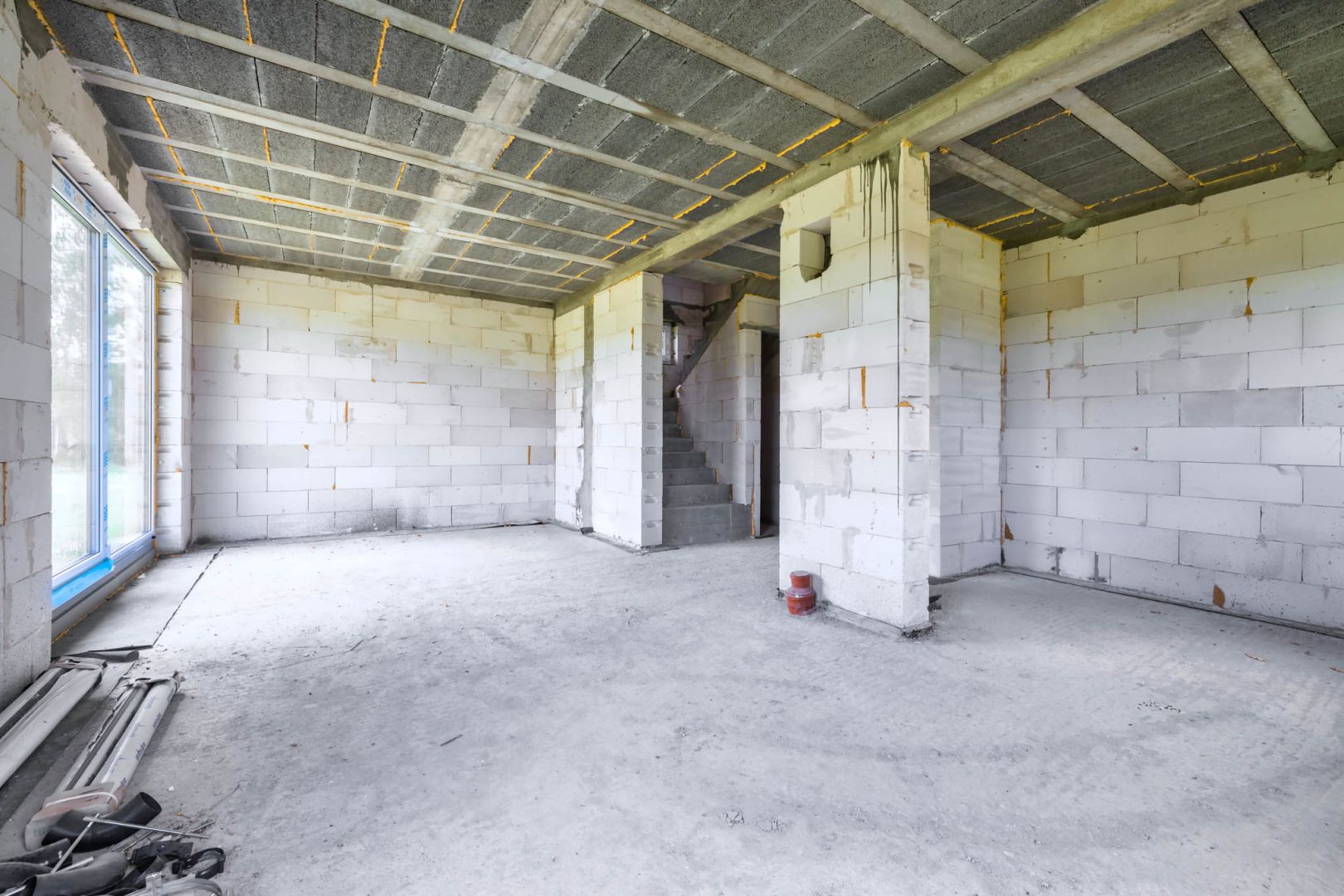 ERGONOMIC HOUSE IN RAW STATE - House - Sale - Lubelski, Niemce / Pryszczowa Góra