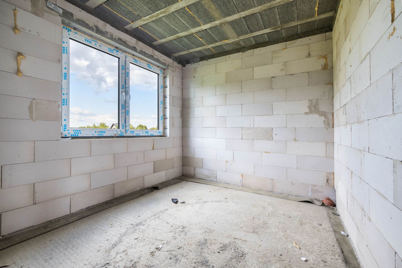 ERGONOMIC HOUSE IN RAW STATE - House - Sale - Lubelski, Niemce / Pryszczowa Góra