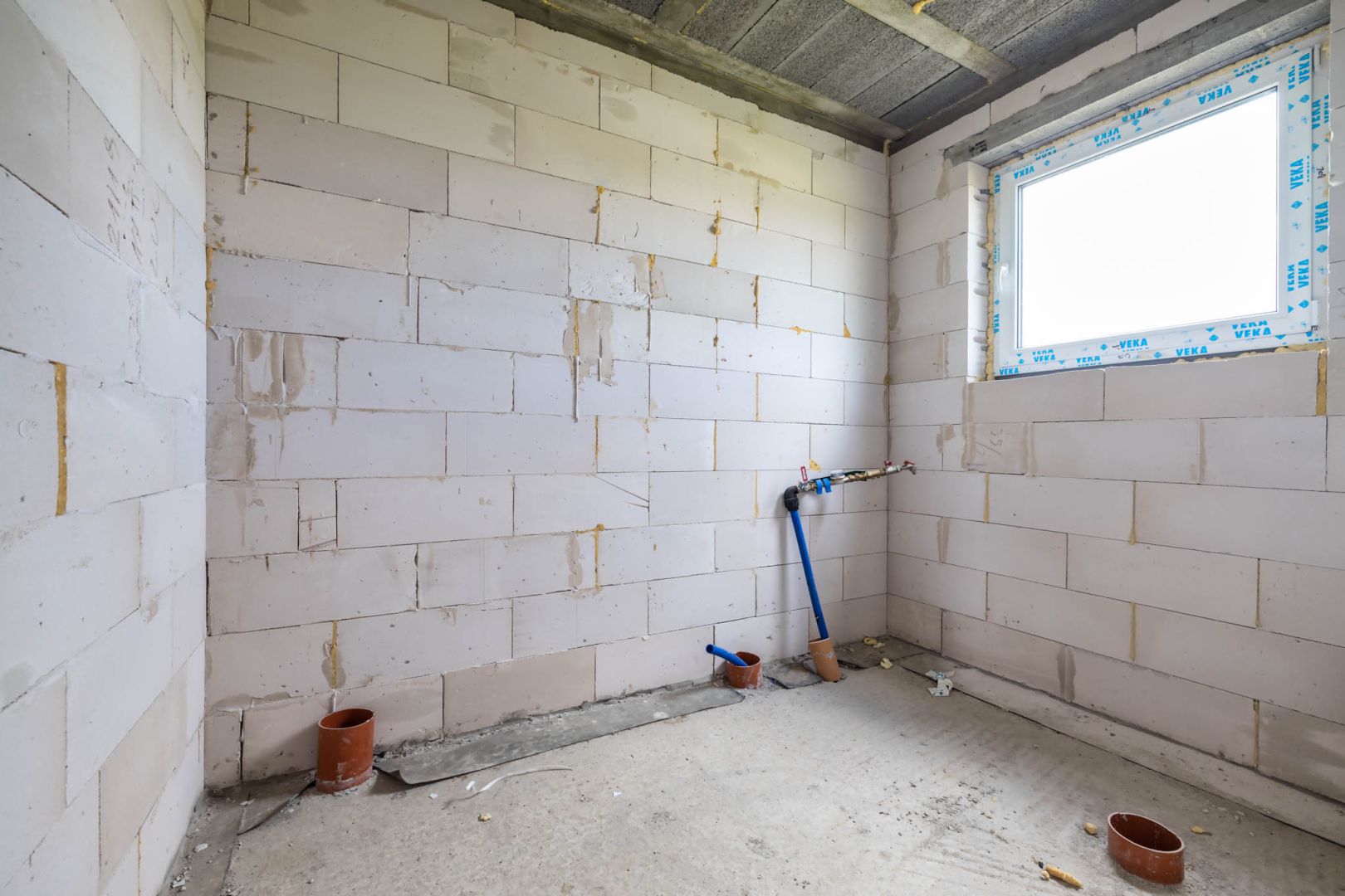 ERGONOMIC HOUSE IN RAW STATE - House - Sale - Lubelski, Niemce / Pryszczowa Góra