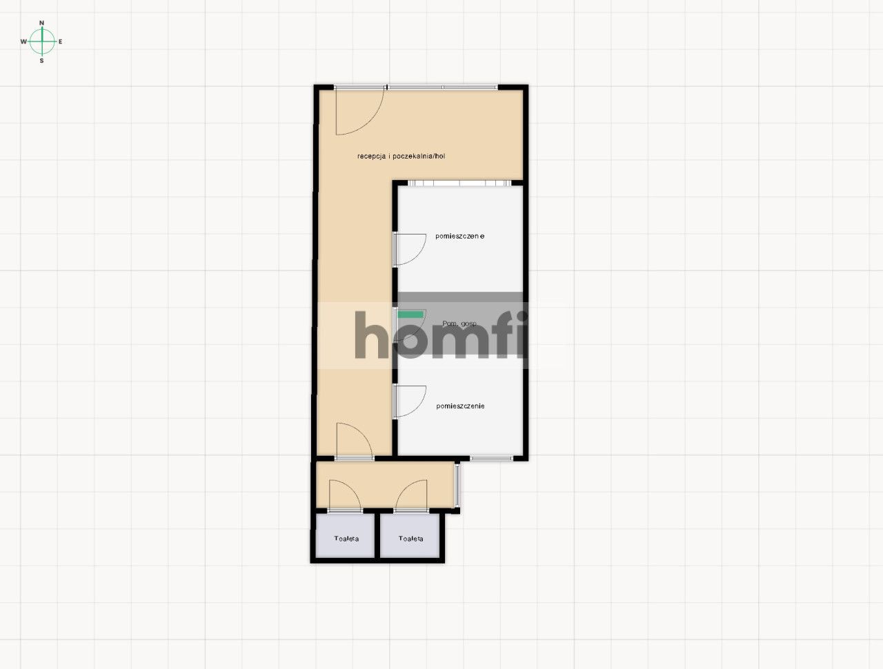 Commercial premises for sale 54 m2 Łódź Stary Rynek - Commercial premises - Sale - Łódź, Bałuty