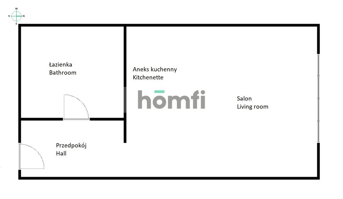 Studio in the city center - Kaszubska Street - Apartment - Rent - Wrocław, Śródmieście / Nadodrze