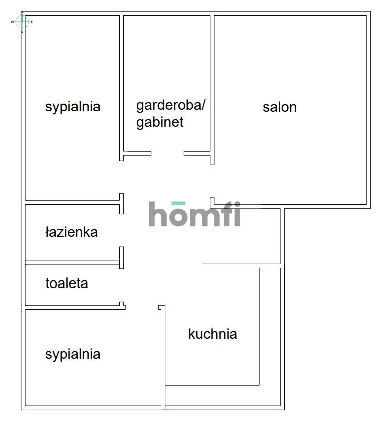 Przestronne 4-pok mieszkanie z garderobą, balkonem - Mieszkanie - Wynajem - Gdynia, Pogórze