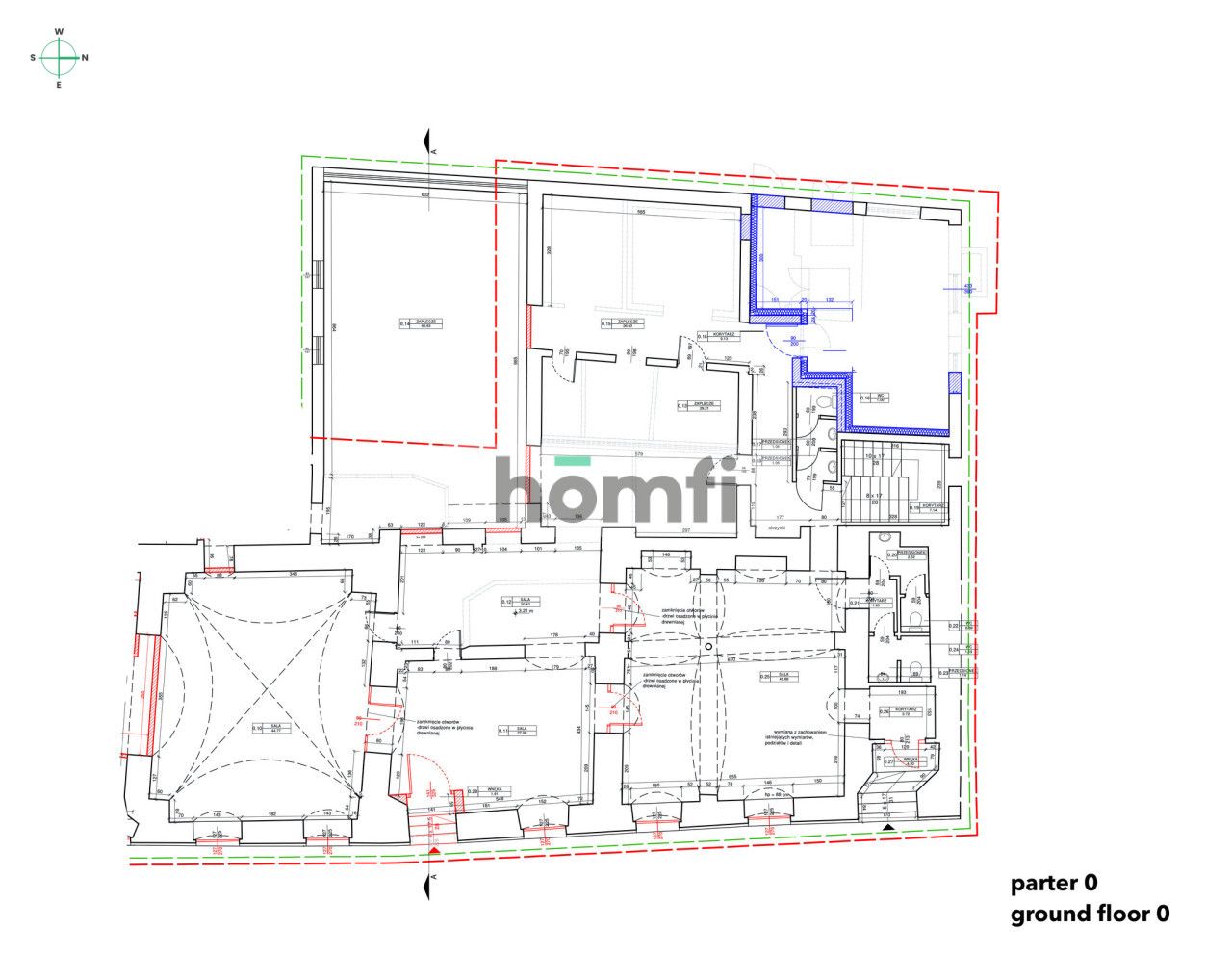 Premises 452m2 with the possibility of division, 100m from the Market! - Commercial premises - Rent - Wrocław, Stare Miasto