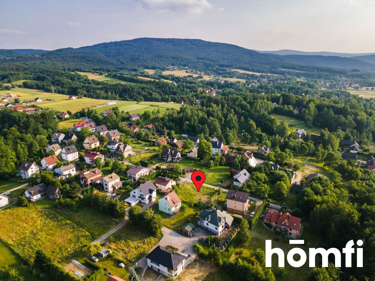 Działka budowlana z mediami - Działka - Sprzedaż - Myślenicki, Myślenice / Osieczany