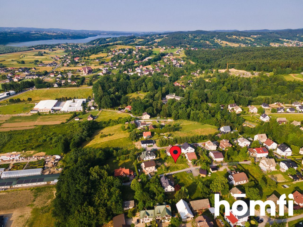 Działka budowlana z mediami - Działka - Sprzedaż - Myślenicki, Myślenice / Osieczany