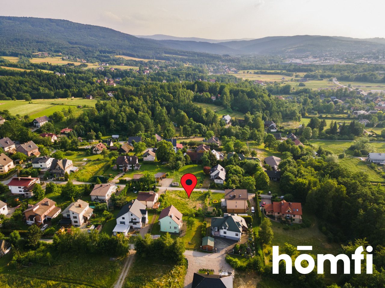 Działka budowlana z mediami - Działka - Sprzedaż - Myślenicki, Myślenice / Osieczany