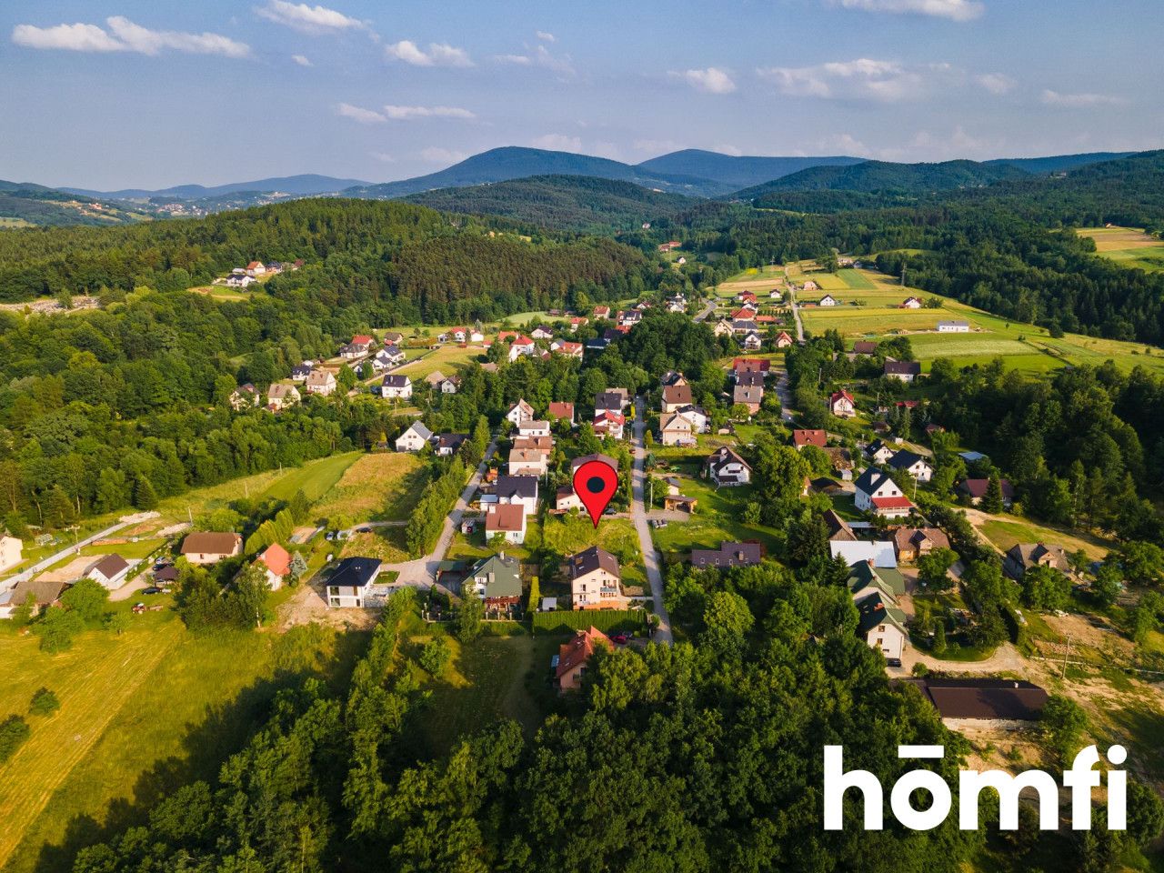 Działka budowlana z mediami - Działka - Sprzedaż - Myślenicki, Myślenice / Osieczany