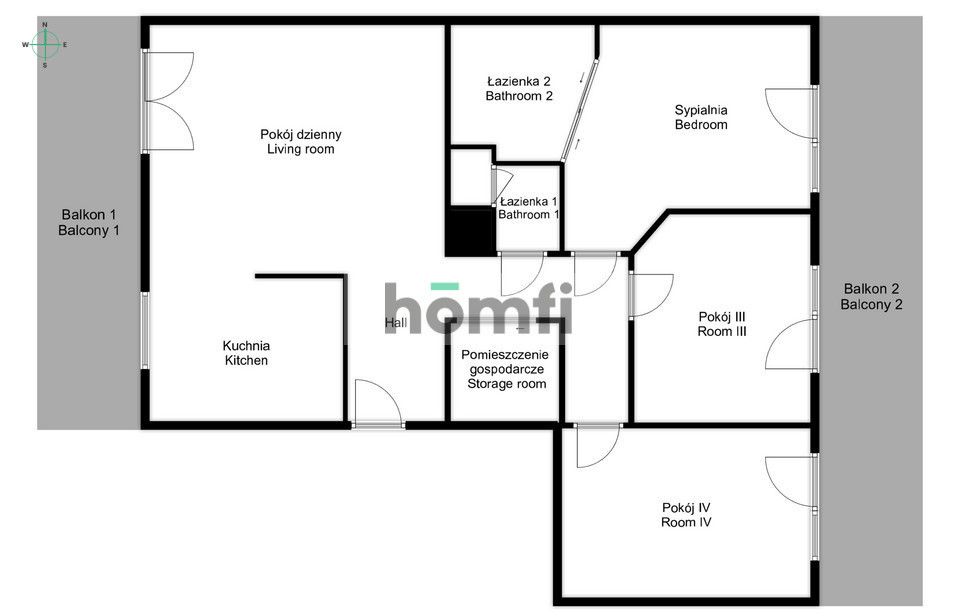 Apartament premium z klimatyzacją, przy Ogrodzie Botanicznym - Mieszkanie - Wynajem - Wrocław, Śródmieście / Ołbin