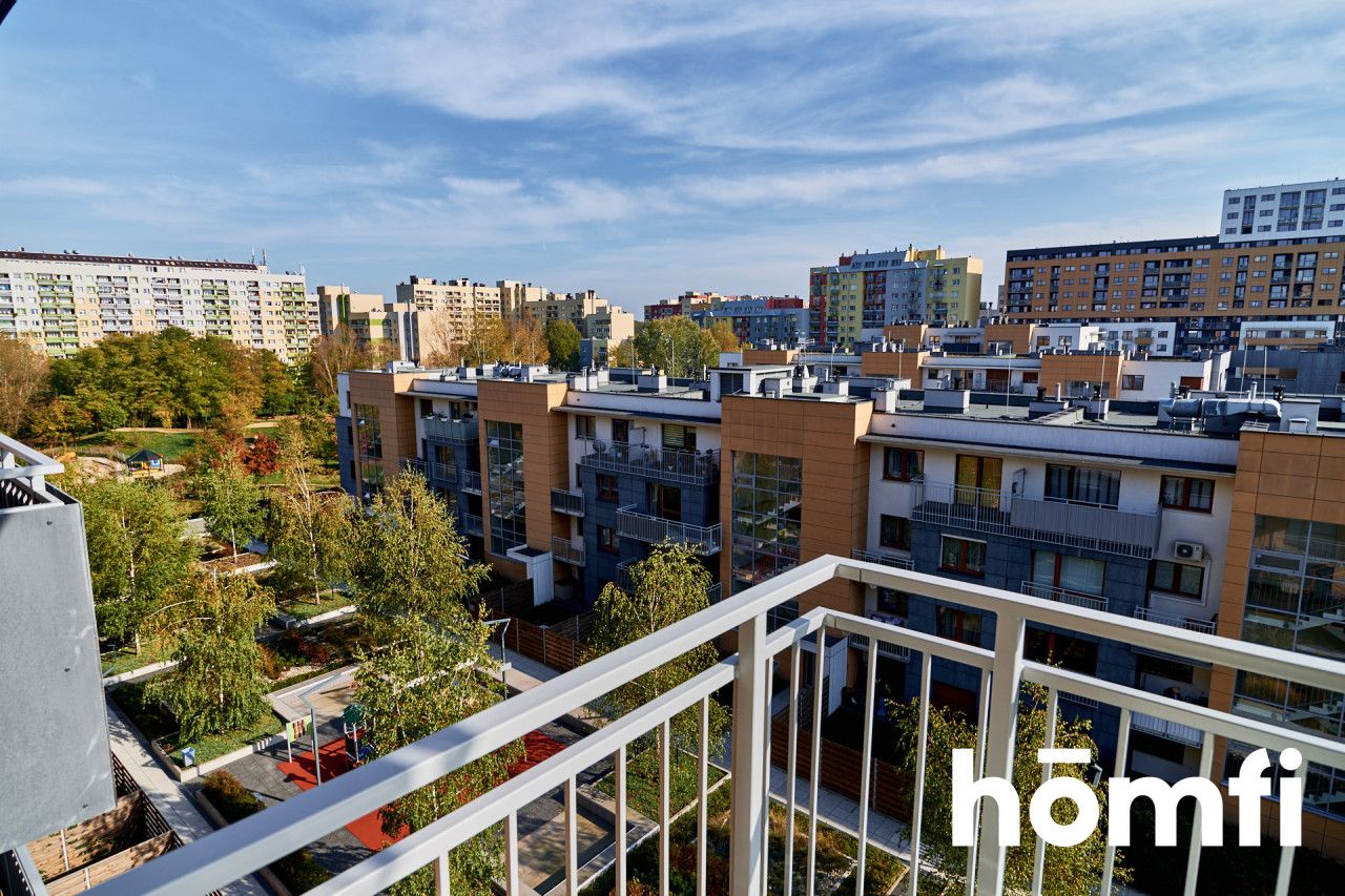 Spacious studio with balcony on Bulwar Dedala - Apartment - Rent - Wrocław, Fabryczna / Gądów Mały