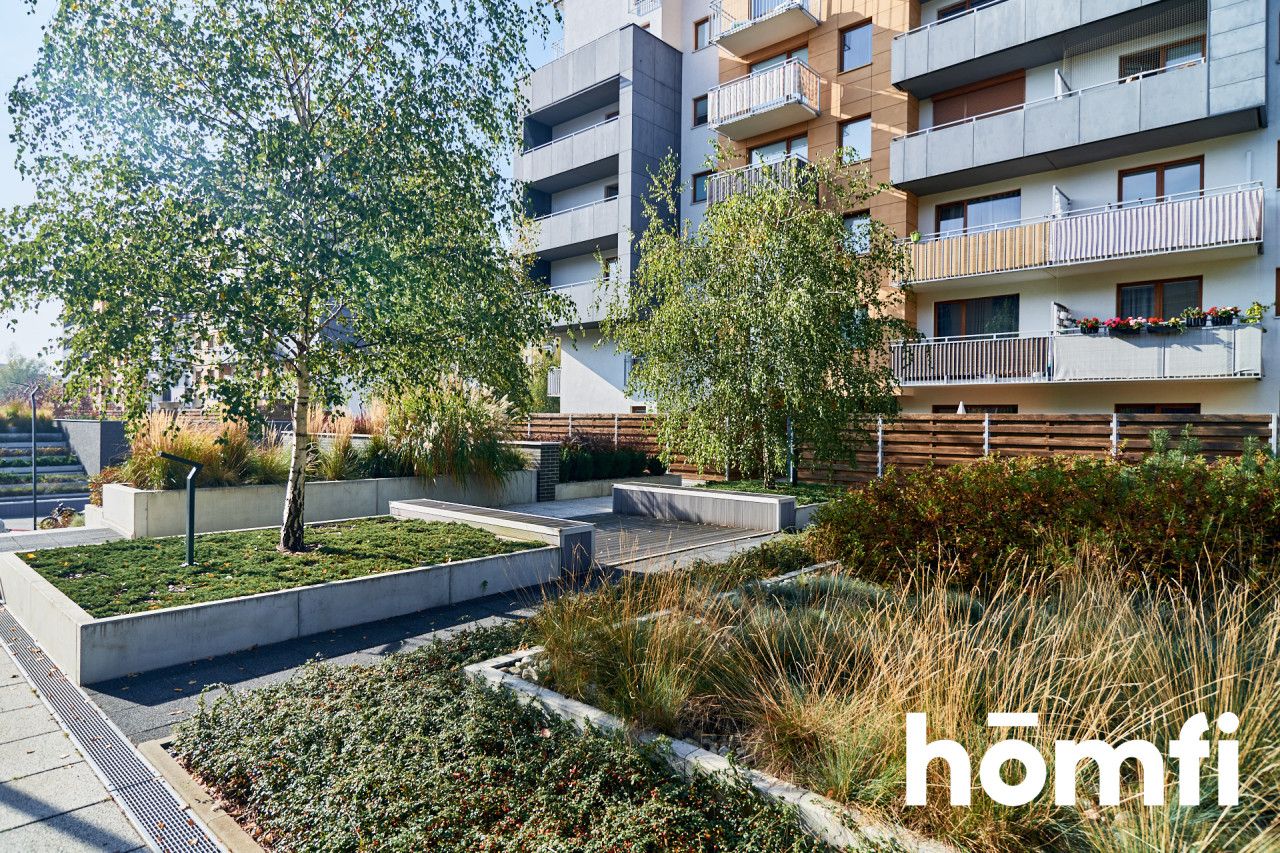 Spacious studio with balcony on Bulwar Dedala - Apartment - Rent - Wrocław, Fabryczna / Gądów Mały