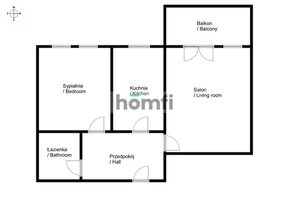 2 pokoje | Os. Oświecenia | Widok na Tatry - Mieszkanie - Wynajem - Kraków, Nowa Huta / Mistrzejowice